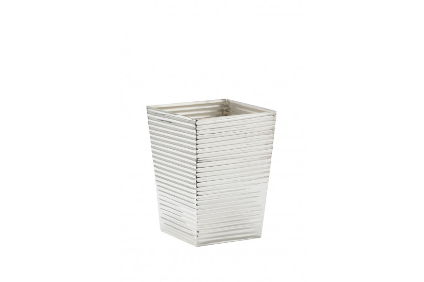 Chelsea House™ Carson Wastebasket - Silver