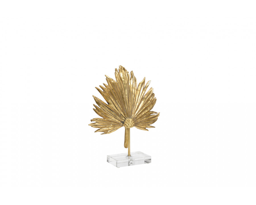 Chelsea House - Palm Leaf in Metallic Gold, Small