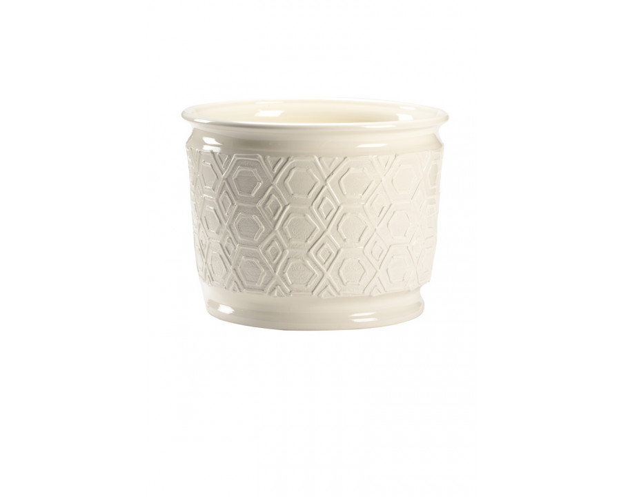 Chelsea House - Planter in White, Ceramic