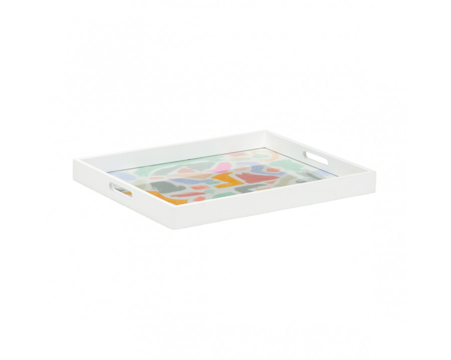 Chelsea House - Coloring Tray in White/Clear