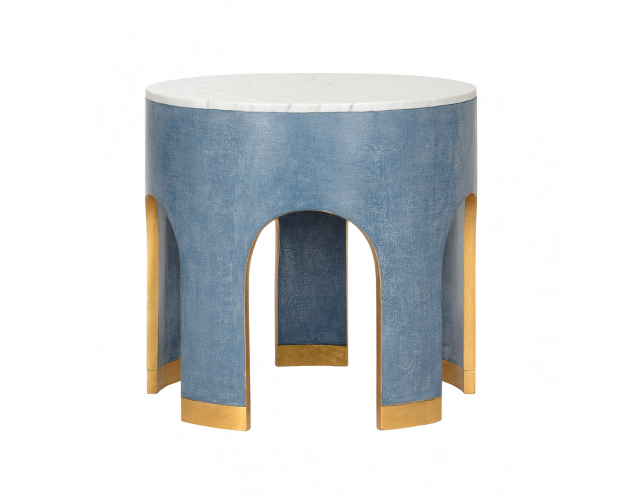 Chelsea House Aqueduct End Table - Blue