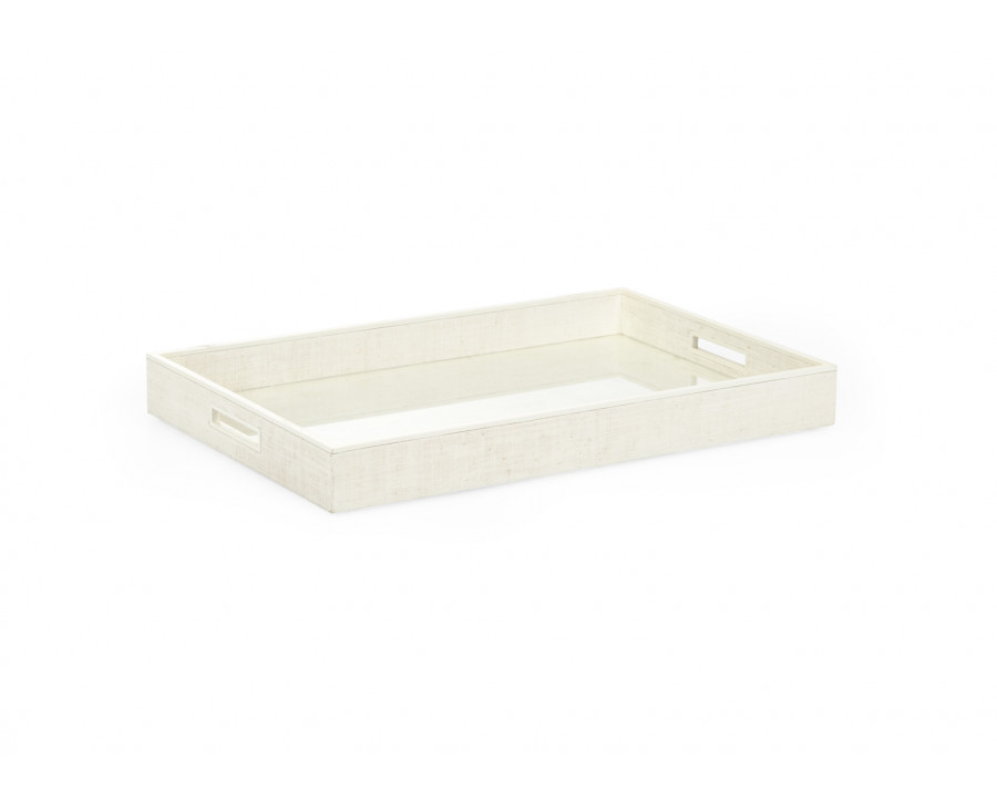 Chelsea House Kiawah Tray - White