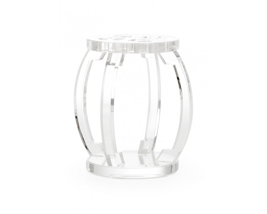 Chelsea House Lucite Garden Stool - Clear