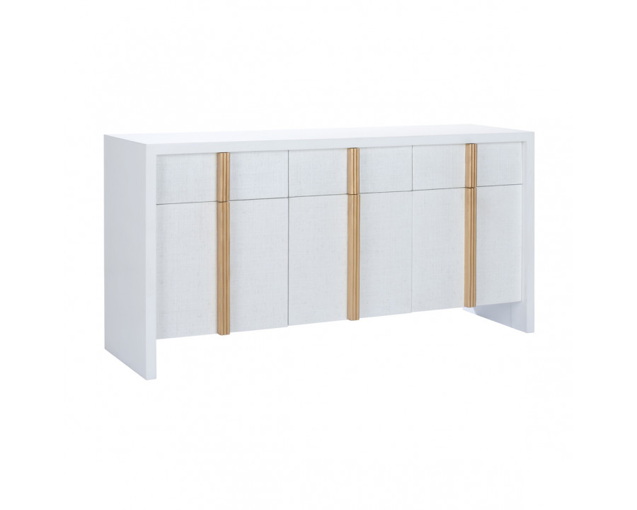 Chelsea House - Tailored Cabinet in White/Gold