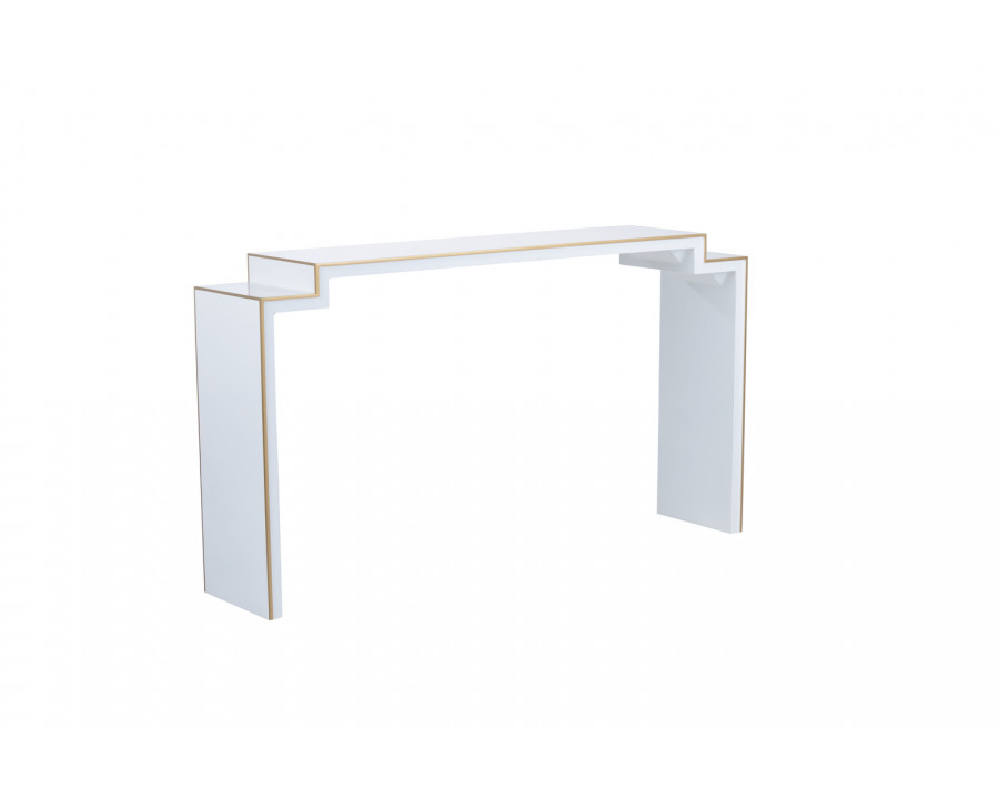 Chelsea House Chatsworth Console Table - White