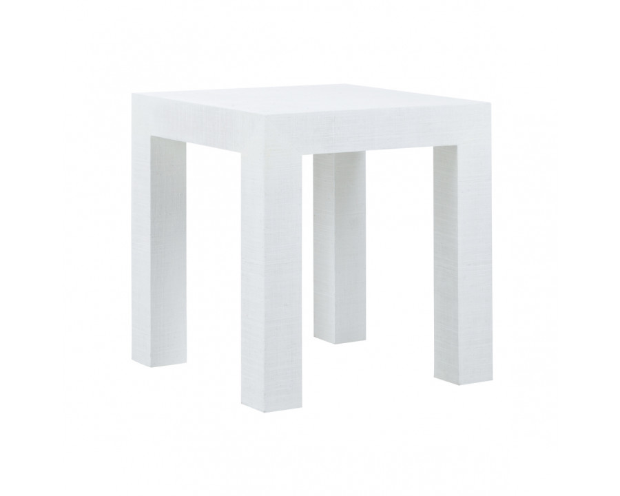 Chelsea House Sanibel Side Table - White