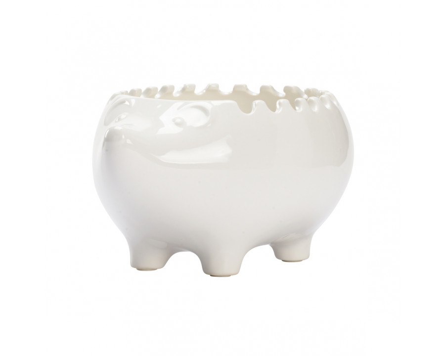 Chelsea House Hedgehog Bowl - White