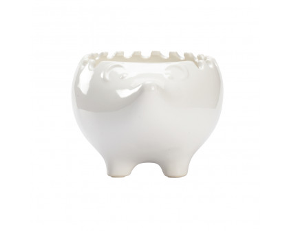 Chelsea House Hedgehog Bowl - White