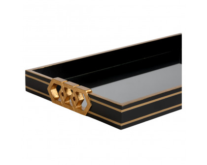 Chelsea House Copas Serving Tray - Black