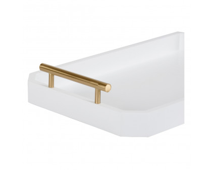 Chelsea House Delilah Tray - White