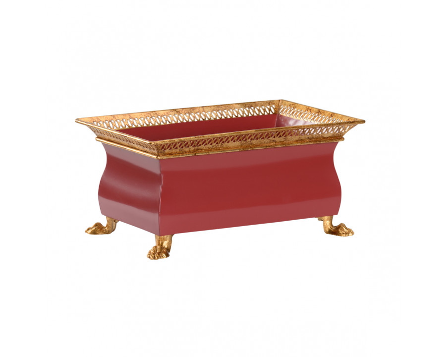 Chelsea House French Small Planter - Red