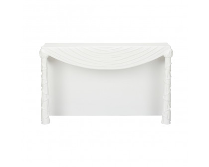 Chelsea House - Drape Console in White