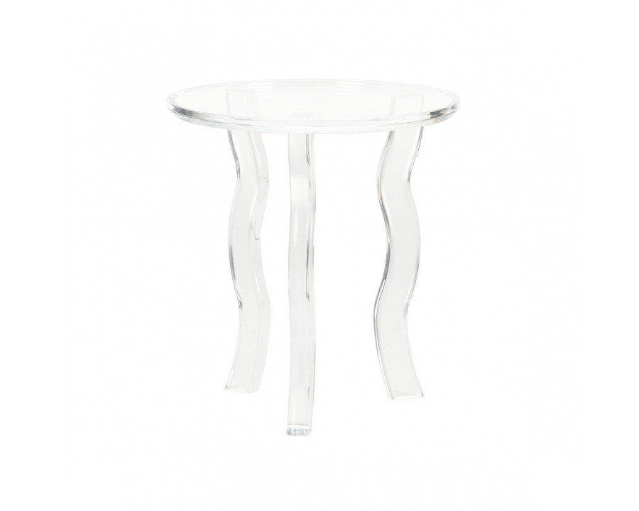 Chelsea House - London Side Table in Clear