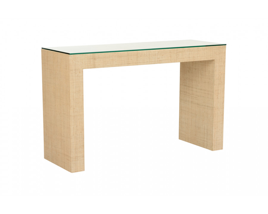 Chelsea House - Jamila Console Table in Glass