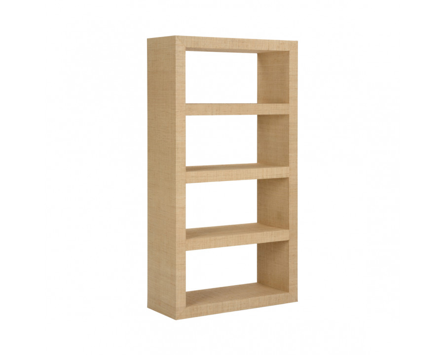 Chelsea House - Raffia Book Shelves in Cream