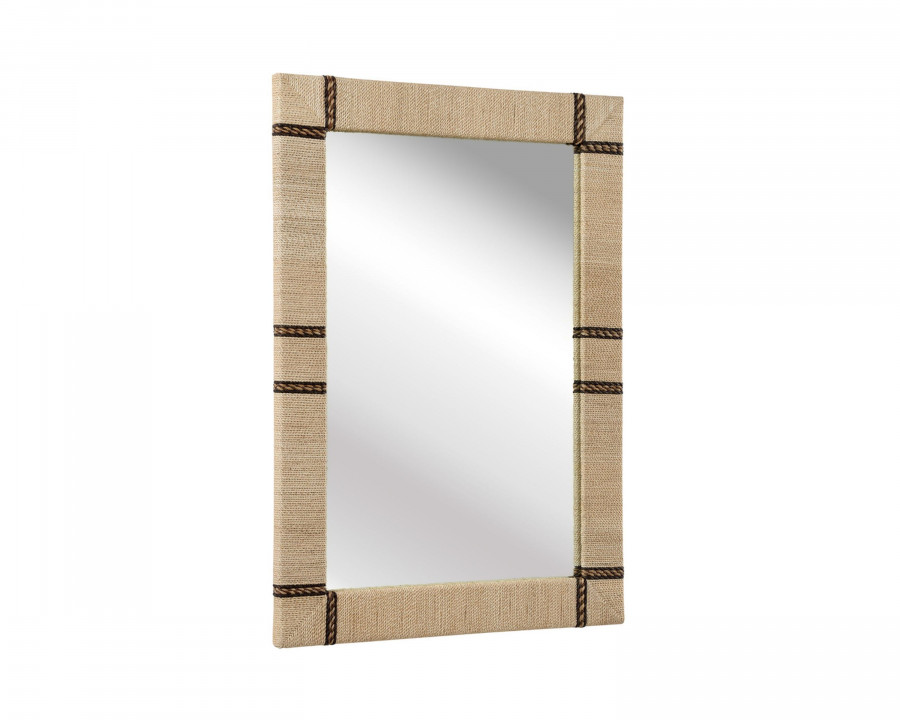 Chelsea House - Newton Mirror in Cream/Chocolate/Clear/Plain