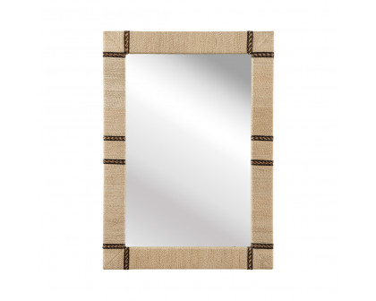 Chelsea House - Newton Mirror in Cream/Chocolate/Clear/Plain