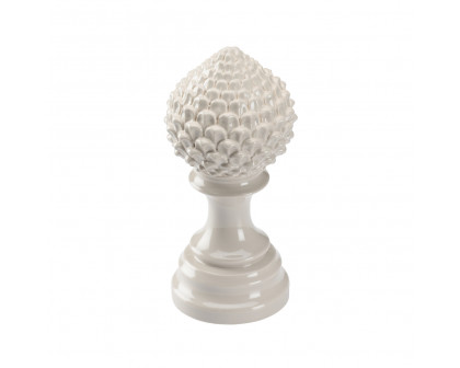 Chelsea House Artichoke Finial - Gray, Small