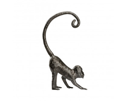 Chelsea House Standing Monkey - Gunmetal