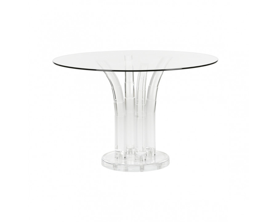 Chelsea House - Carson Dining Table in Clear