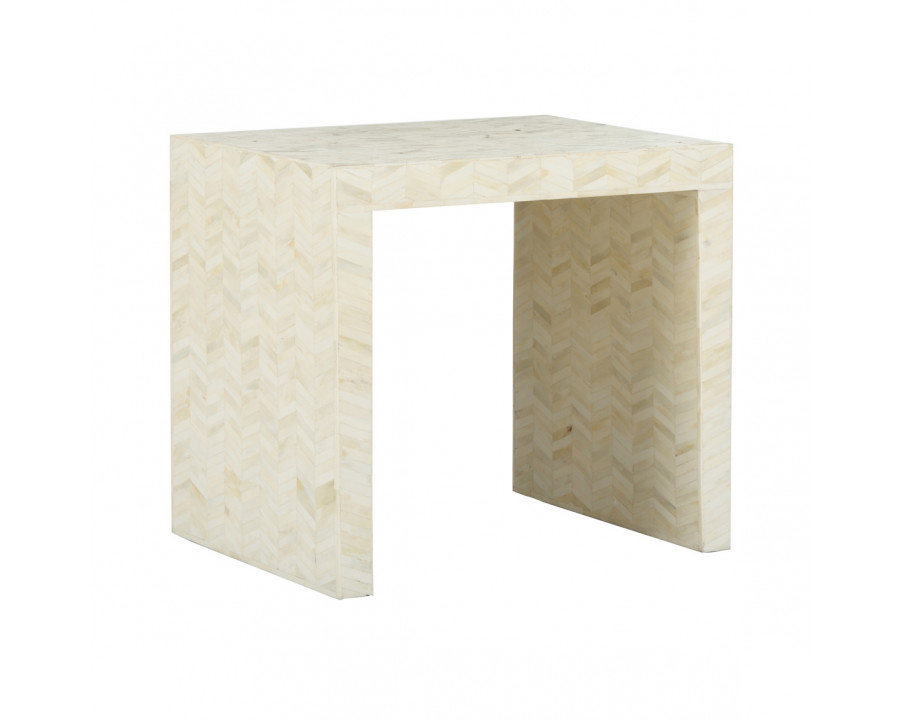 Chelsea House - Capri Side Table in Cream