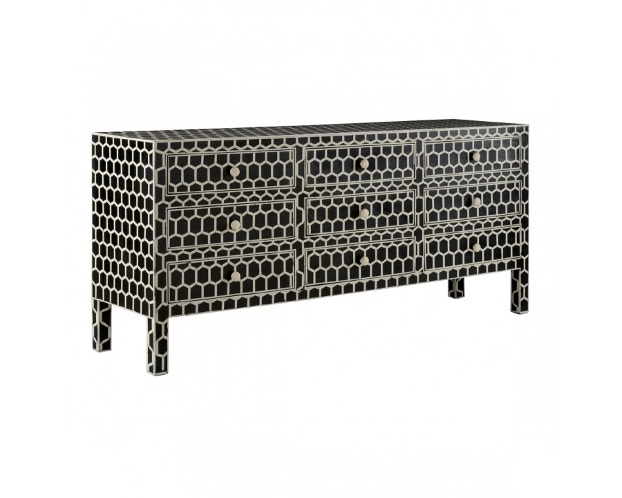 Chelsea House - Raymond Chest in Black/White