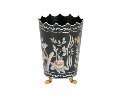 Chelsea House Midland Wastebasket - Black