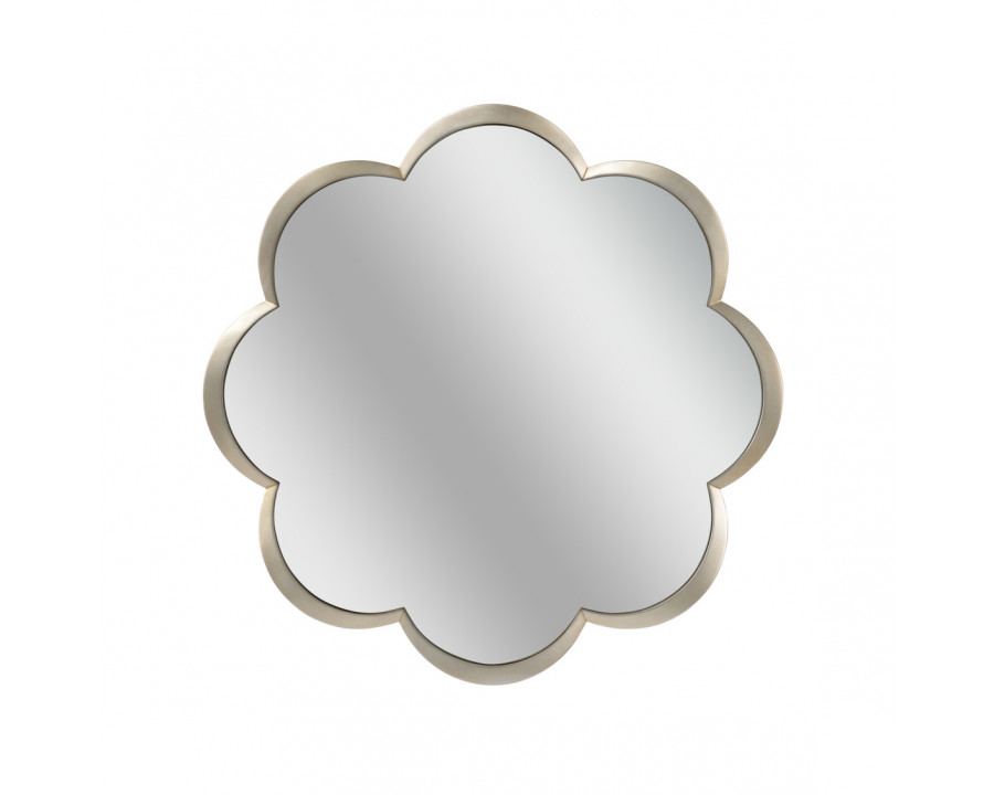 Chelsea House Wave Mirror - Silver