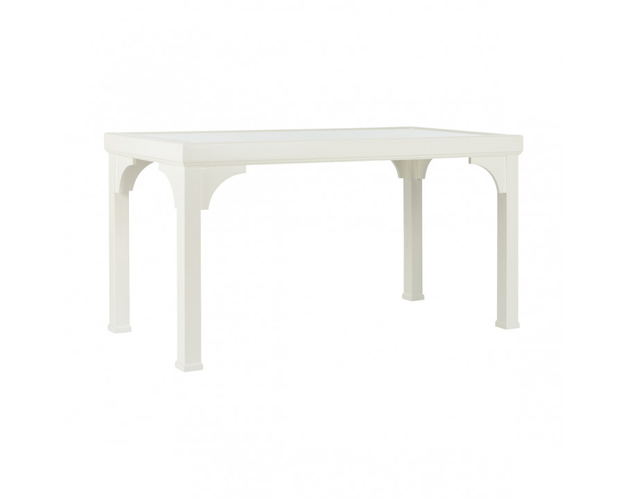 Chelsea House - Bolton Desk in White/Clear