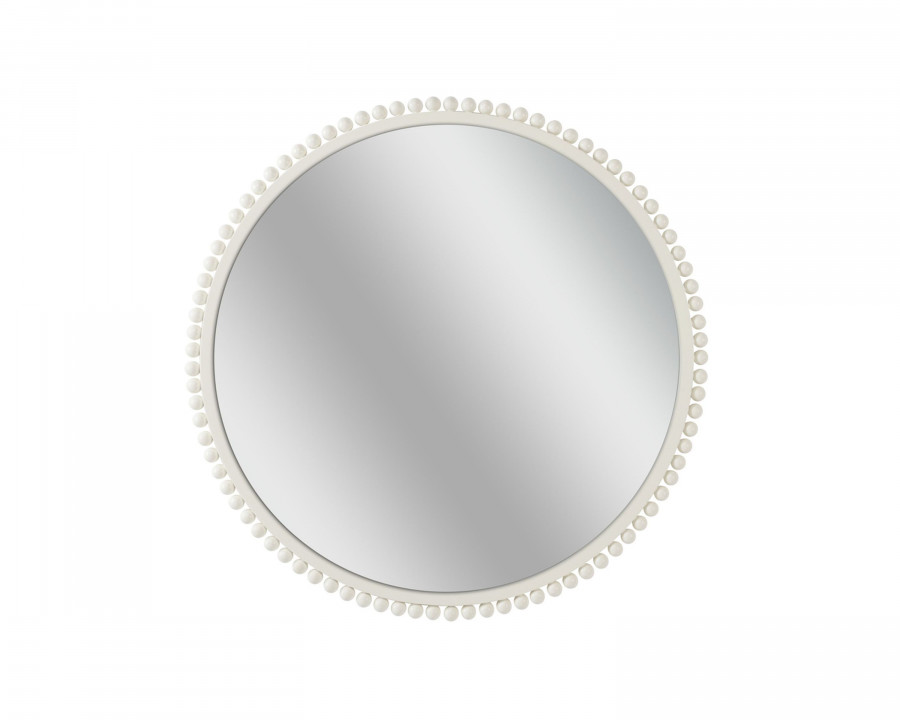 Chelsea House - Tacna Mirror in Cream/Clear