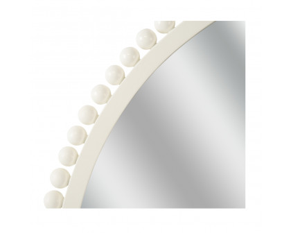 Chelsea House - Tacna Mirror in Cream/Clear