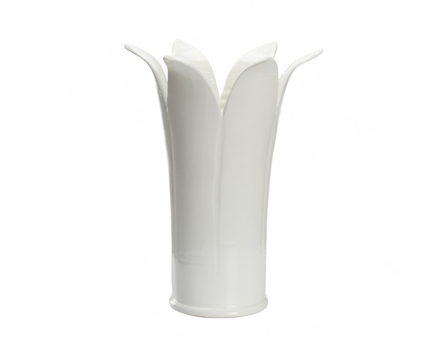 Chelsea House - Lily Flowered Umbrella Stand in Cream