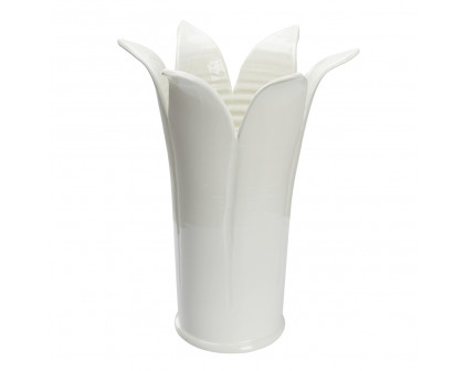 Chelsea House™ Lily Flowered Umbrella Stand - Cream