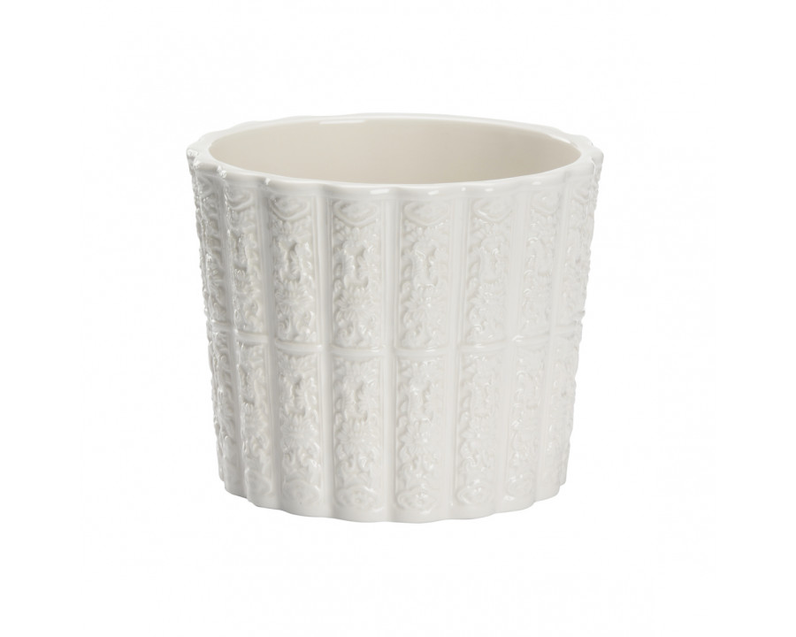 Chelsea House Brandywine Planter - White