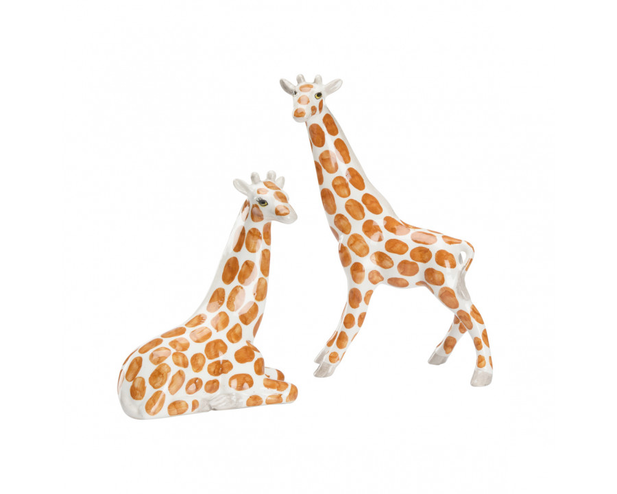 Chelsea House - Giraffes (Pr) in Hand Painted