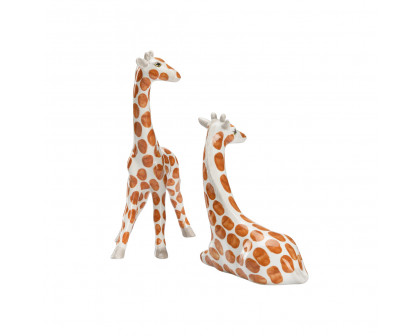 Chelsea House - Giraffes (Pr) in Hand Painted