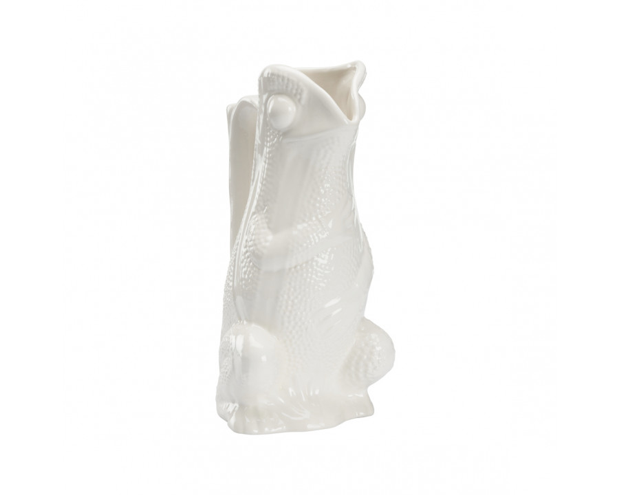 Chelsea House - Frog Pitcher in White