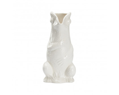 Chelsea House - Frog Pitcher in White