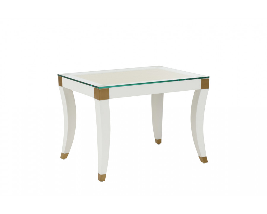 Chelsea House Paris Bench/Table - White