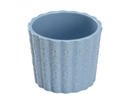 Chelsea House Brandywine Planter - Sky Blue