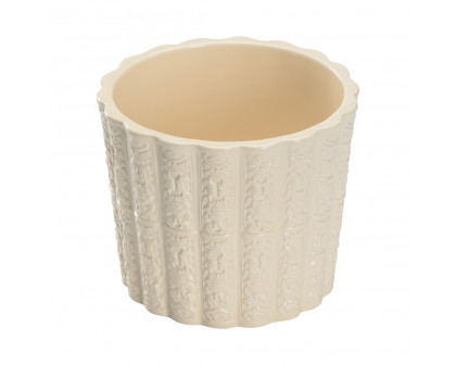 Chelsea House Brandywine Planter - Cream