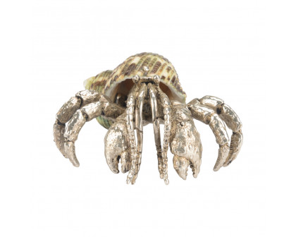 Chelsea House - Hermit Crab Paperweight in Silver Plated