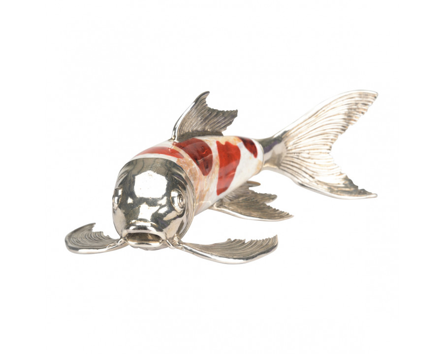 Chelsea House - Koi Fish in Silver Plated