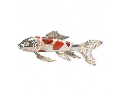 Chelsea House - Koi Fish in Silver Plated