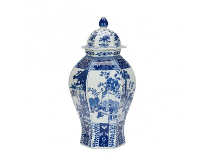 Chelsea House - Meiling Court Ginger Jar in Multi-Color