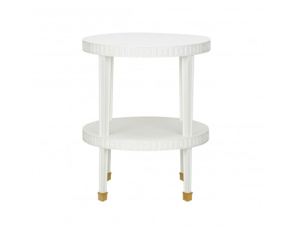 Chelsea House - Lindsay Street Side Table in White