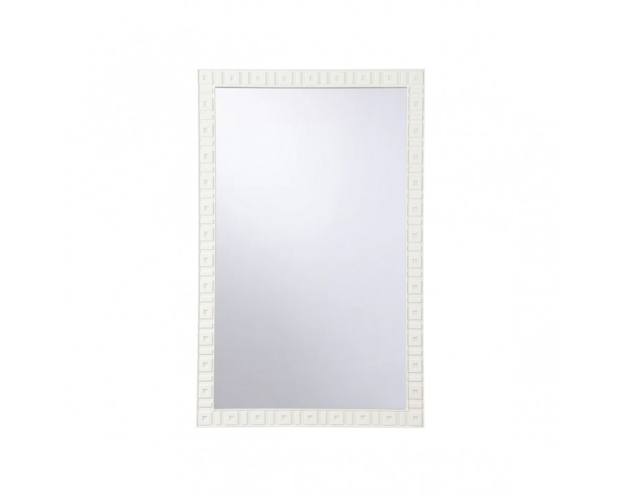 Chelsea House - Lindsay Street Mirror in White/Plain