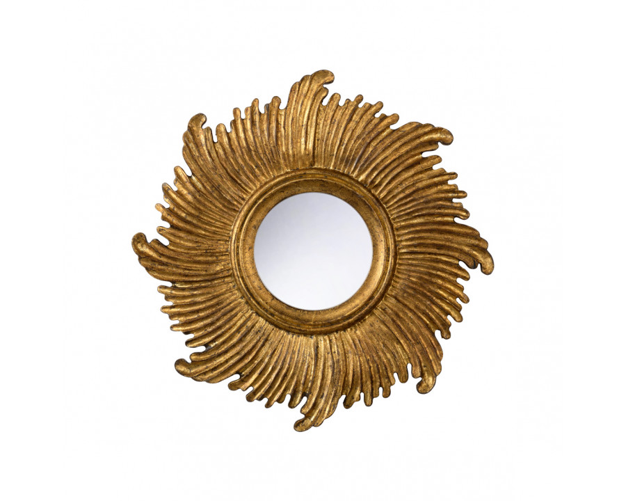 Chelsea House - Daybreak Mirror in Antique Gold/Clear