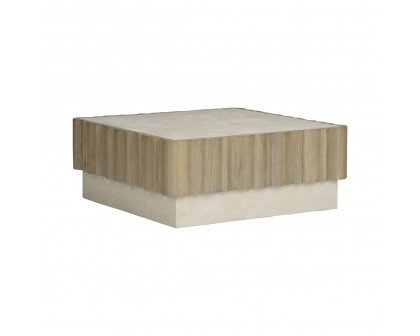 Chelsea House - Nido Cocktail Table in Gray/Natural White