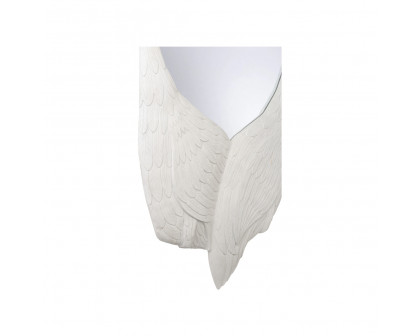 Chelsea House Crane Mirror - White